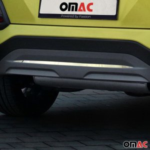 Hyundai Kona Rear Bumper Diffuser - Omac - Streamer S.Steel 1 Pc - 2018